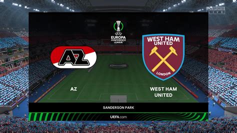 Az Alkmaar Vs West Ham Semi Final Uefa Europa Conference