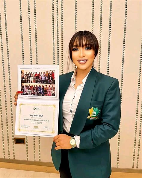 Actress Tonto Dikeh completes Advanced Leadership Course