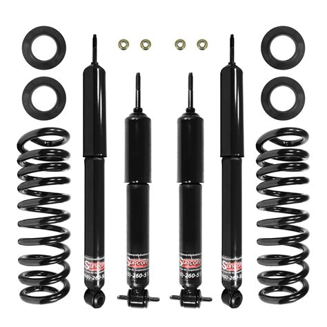 Air Suspension Air To Coil Spring Conversion Kit With Gas Shocks For