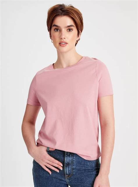 Buy Pink Regular Fit T Shirt 18 T Shirts Argos