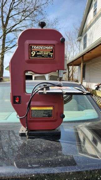 Tradesman 9 Table Top Band Saw Trice Auctions