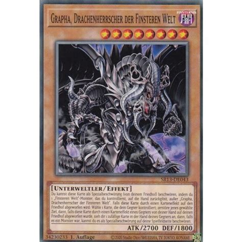 Grapha Drachenherrscher Der Finsteren Welt Sr Yu Gi Oh Structure