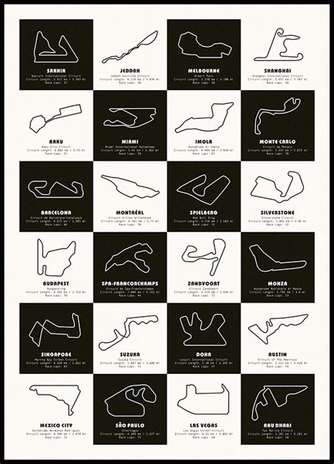 Circuit Poster Dutch Grand Prix (White), 48% OFF