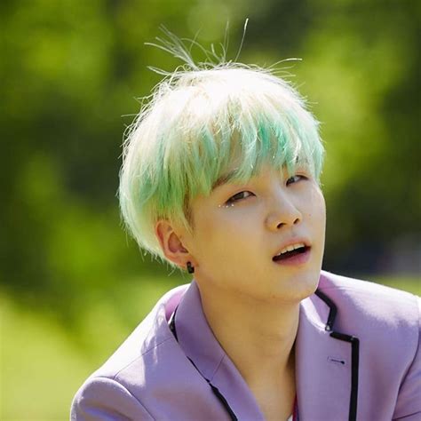 Bts Beauty Moments I Cant Stop Thinking About Mint Hair Min