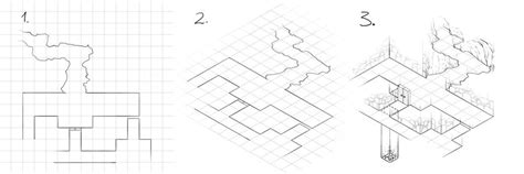 How To Draw Isometric Dungeon Plans By Torstan On Deviantart