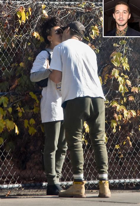 Shia Labeouf Shares A Kiss With Fka Twigs In La After Being Spotted Together In The Uk