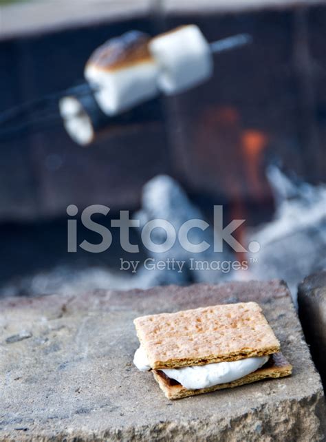 Campfire S'Mores Stock Photo | Royalty-Free | FreeImages