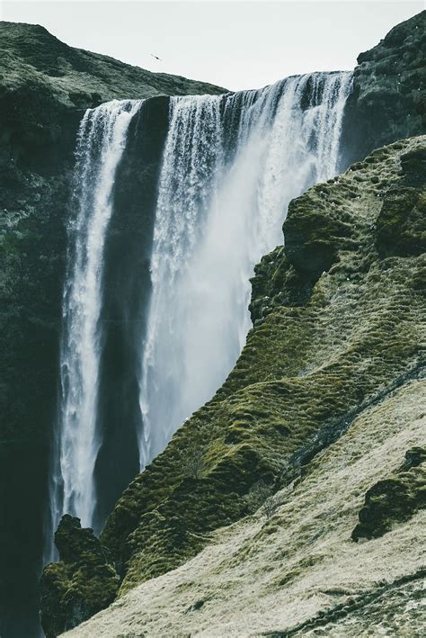 Skogafoss Waterfall 1080p 2k 4k 5k Hd Wallpapers Free Download