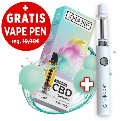 Cbd Vape Pen Kartusche Bubble Gum 2ml Kaufen Xhanf