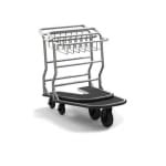 GuestSupply US Suncast Commercial Nesting Cart With Rubber Platform