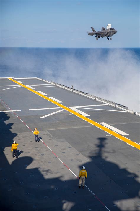 DVIDS Images U S Marine Corps F 35B Lands On JS Izumo Image 24 Of 35