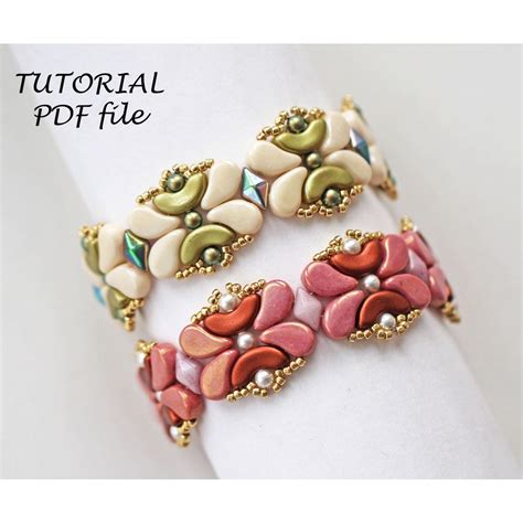 Bracelet Tutorial Beading Pattern Simple Bead Pattern Bracelet