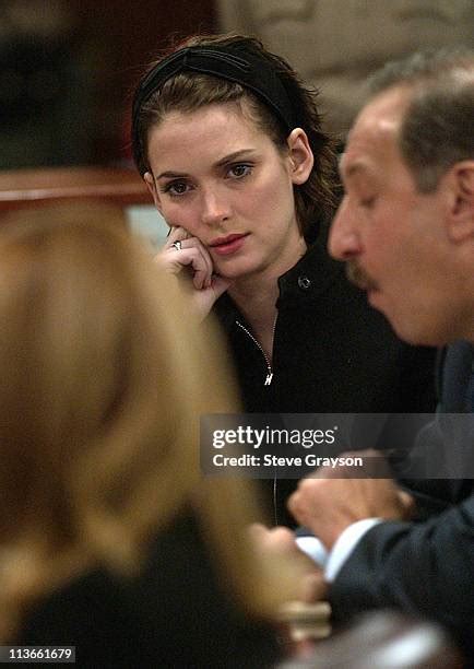 57 Winona Ryder Shoplifting Trial Sentencing Stock Photos, High-Res ...