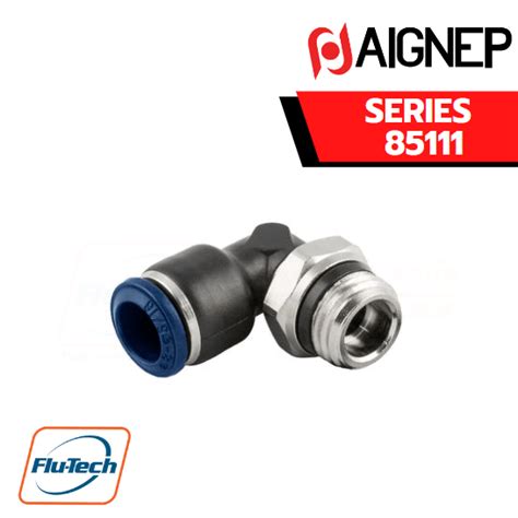 AIGNEP SERIES 85111 ORIENTING ELBOW MALE ADAPTOR UNIVERSAL SHORT