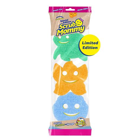 Scrub Daddy Scrub Mommy Dual Sided Sponge And Scrubber