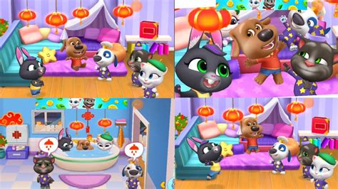 My Talking Tom Friends Kids Games Tolking Tom Friends Gameplay