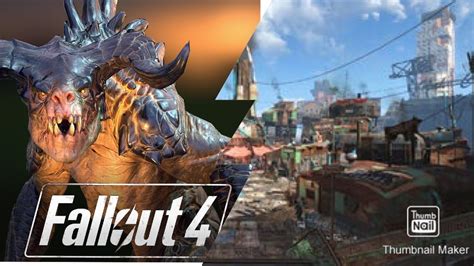 Fallout 4 Walkthrough Part 4 Fighting A Deathclaw Youtube