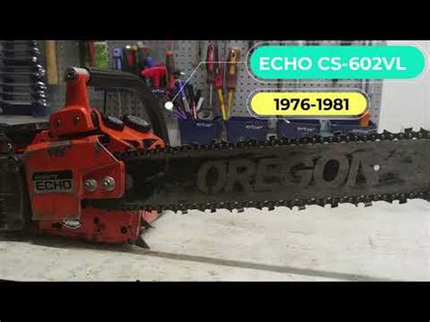 Ínyenceknek Echo cs 602VL láncfűrész chainsaw made in Japan YouTube