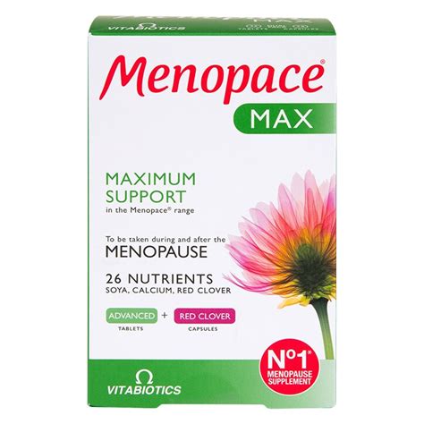 Vitabiotics Menopace Max Tablets Holland Barrett