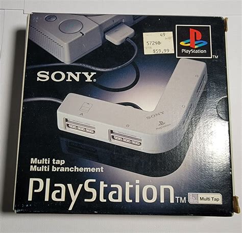 Sony Playstation Ps Multi Tap Scph Player Adapter Complete In