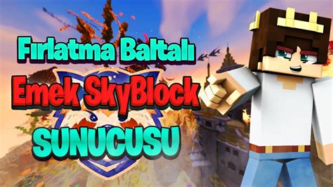 En Kaliteli Emek SkyBlock Sunucusu MineCuby Minecraft Sunucu