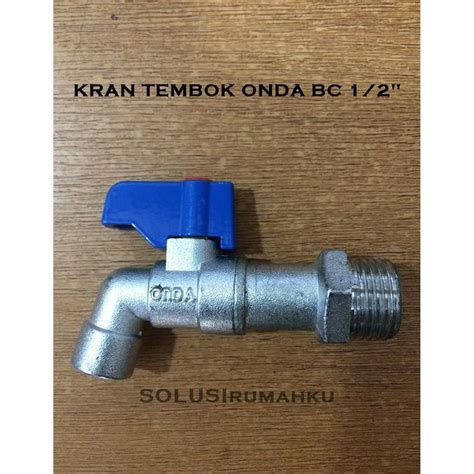 Jual ONDA Kran BC 1 2 Keran Air Bibcock Tembok Taman Palang BC