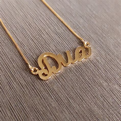 Gold Dua Pendant Asavir