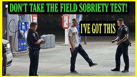 Sober Man Took A Sobriety Test Then This Happened YouTube