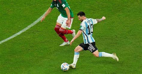 La secuencia del golazo de Lionel Messi a México en imágenes