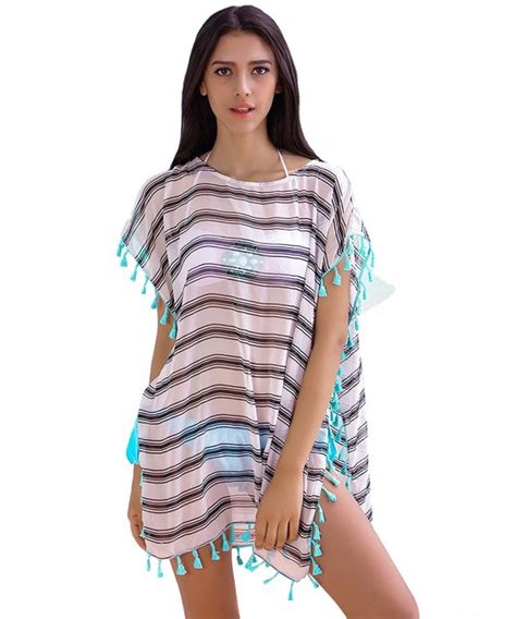 Rayon Deep V Neck Solid Beach Bikini Tunic Cover Ups Swimsuit Top Women Yellow C DWT DSH