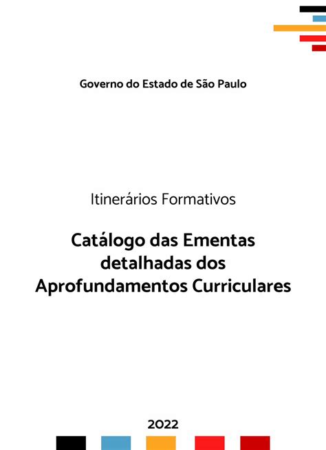 Pdf Cat Logo Das Ementas Detalhadas Dos Aprofundamentos Dokumen Tips