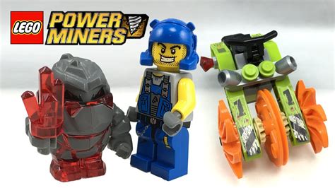 Lego Power Miners Stone Chopper Set Review 2009 Set 8956 Youtube