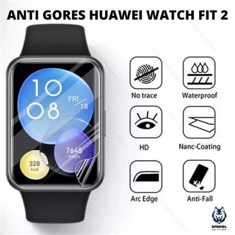 Jual Anti Gores Huawei Watch Fit Hydrogel Screen Guard Pelindung