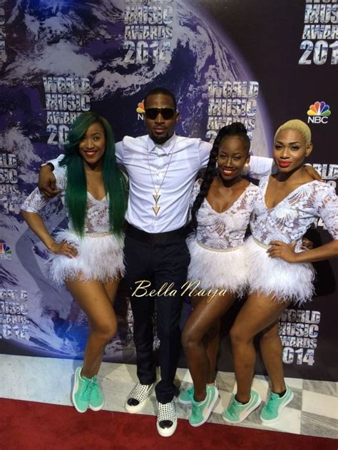 D'banj in Okunoren Twins - 2014 World Music Awards in Monaco | BellaNaija