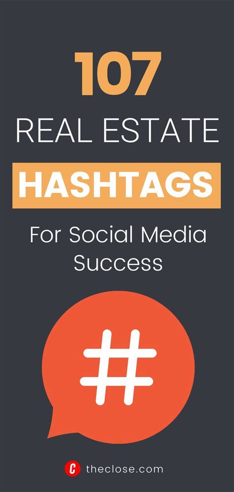 Top Real Estate Hashtags Instagram Twitter More The Close In