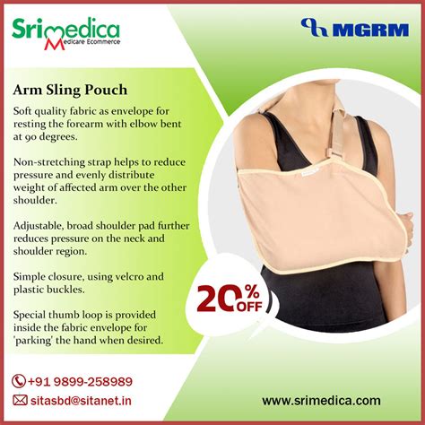 Srimedica Mgrm Arm Sling Pouch Online Surgical Arm Sling