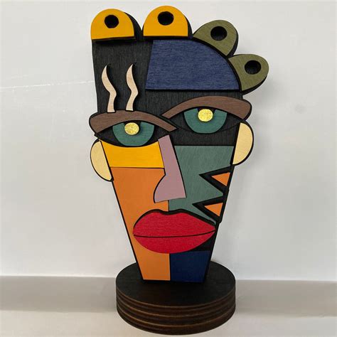 Picasso Faces 3d Abstract Wall Art Pop Art Decorative Etsy