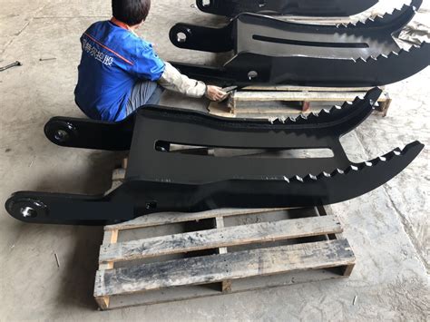 Mini Excavator Attachment Hydraulic Rake Bucket Excavator Bucket Rake