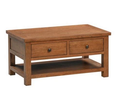 Devonshire Living Devonshire Dorset Rustic Oak Coffee Table With