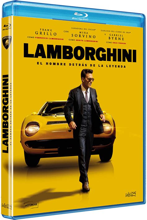 Carátula de Lamborghini El Hombre detrás de la Leyenda Blu ray