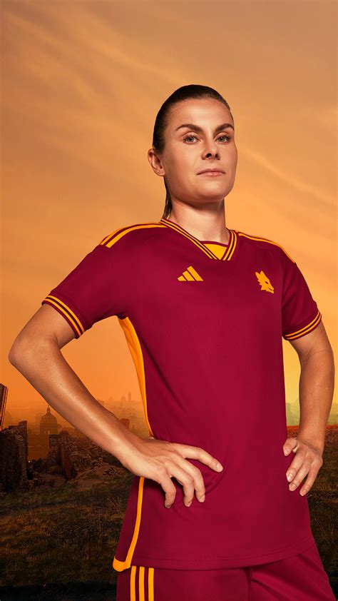 As Roma Adidas Home Kit Football Fashion