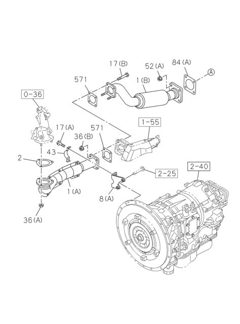 Isuzu FTR Bracket Exhaust 8 98320 224 1 BARLOW ISUZU TRUCK Delran NJ