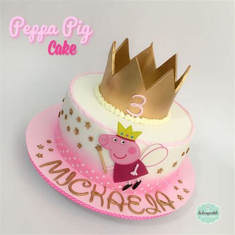 Torta Peppa Medell N Decorated Cake By Dulcepastel Cakesdecor