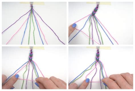 How To Make Friendship Bracelets With Names Step By Step