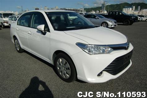 2017 Toyota Corolla Axio White For Sale Stock No 110593 Japanese