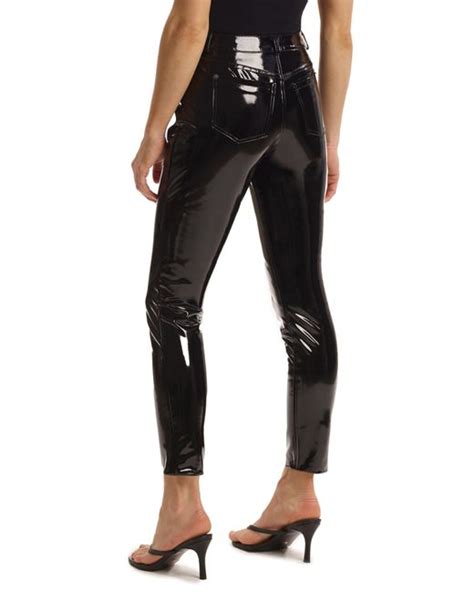 Commando Faux Patent Leather Pants In Black Lyst