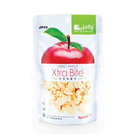 Jolly Xtra Bite Dried Apple Treats Beary