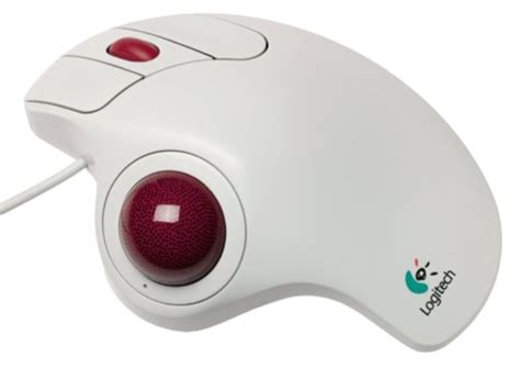 Logitech Trackman Marble Wheel Pcmac Mouse