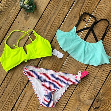 Pink Victorias Secret Swim Nwt Mix And Match Bikini Tops And