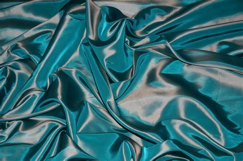 Azure Taffeta Fabric Teal Taffeta Fabric Two Tone Taffeta